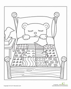 Color the Sick Teddy
