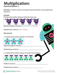 Multiplication: Repeated Addition (Part Two)
