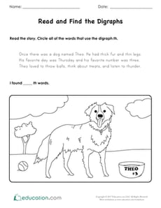 Read and Find the Digraphs