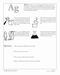Periodic Table: Silver