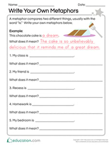 Write Your Own Metaphors