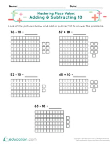 Mastering Place Value: Adding & Subtracting 10