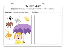 My Own Idiom