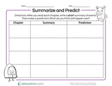 Summarize and Predict