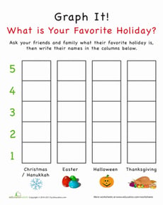 Graph It! What is Your Favorite Holiday?