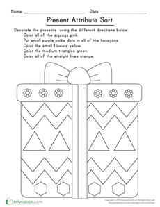 Present Attribute Sort