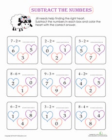Subtraction Coloring
