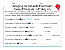  Changing the Future to the Present: Present Tense Verbs Ending in Y