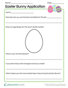 Easter Bunny Application