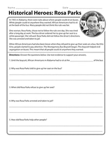 Rosa Parks: Historical Heroes