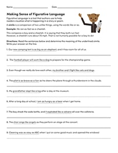Making Sense of Figurative Language 2