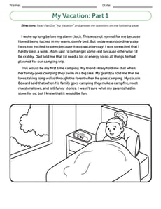 My Vacation (Part One)
