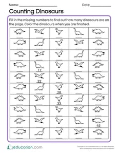 Counting Dinosaurs