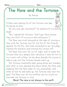 The Hare and the Tortoise