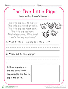 The Five Little Pigs