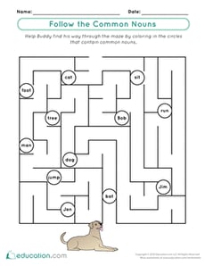 Follow the Common Nouns