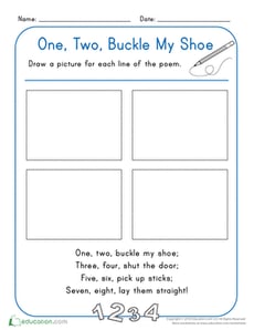 One Two Buckle My Shoe