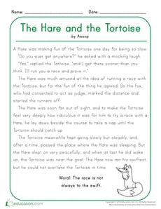 The Hare and the Tortoise