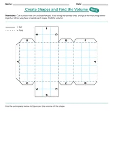 Create Shapes and Find the Volume