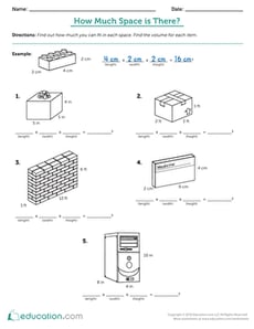 How Much Space Is There? (Part One)