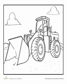 Color the Construction Truck