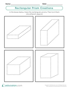 Rectangular Prism Creations