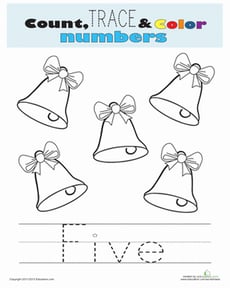 Count, Trace, and Color: Five