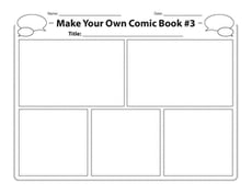 Make Your Own Comic Book #3