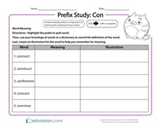 Prefix Study: Con