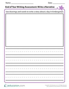 End of Year Writing Assessment: Write a Narrative