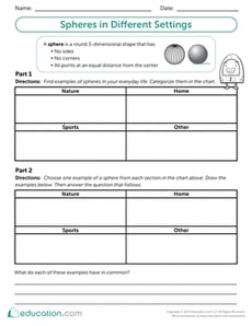 Spheres in Different Settings