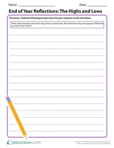 End of Year Reflections: The Highs and Lows