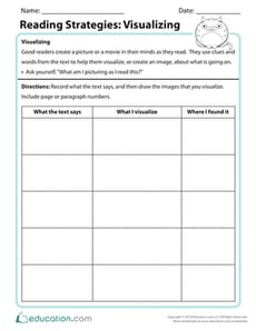 Reading Strategies: Visualizing