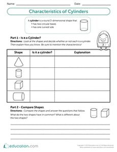 Characteristics of Cylinders
