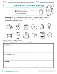 Cylinders in Different Settings
