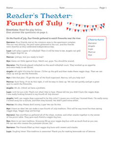 Reader’s Theater: Fourth of July