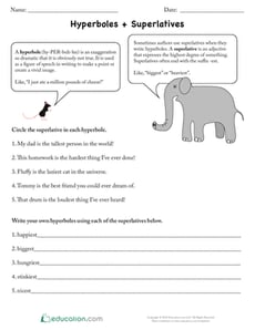 Hyperboles + Superlatives