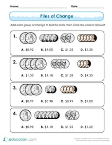 Piles of Change