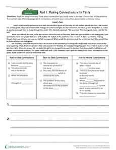 Part 1: Making Connections with Texts