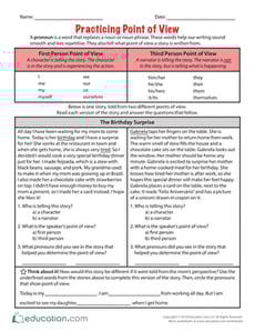 Practicing Point of View