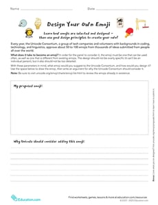 Design Your Own Emoji