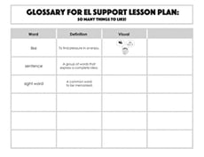 Glossary: So Many Things to Like!