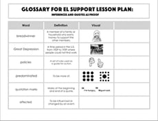 Glossary: Inferences and Quotes as Proof