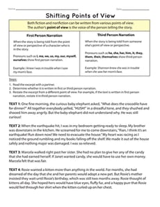 Shifting Points of View