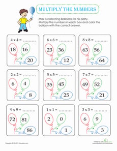 Multiply the Numbers #11