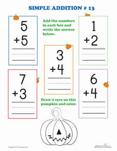 Preschool Addition #13