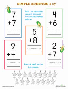 Preschool Addition #17