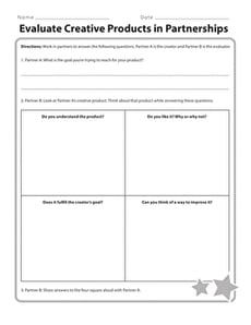  Evaluate Creative Products in Partnerships