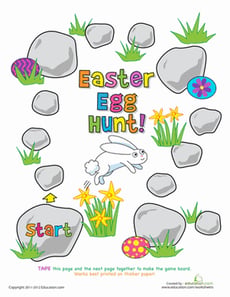 Play the Easter Egg Hunt Game!