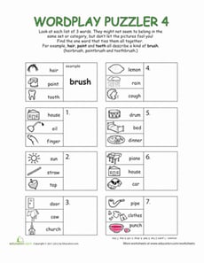 Compound Word Game